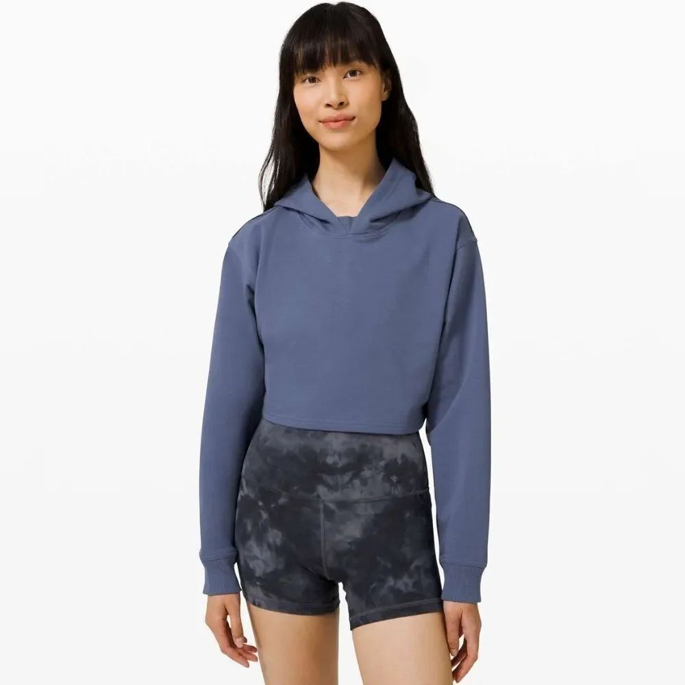 Lululemon Athletica All Yours Cropped Hoodie Size 2